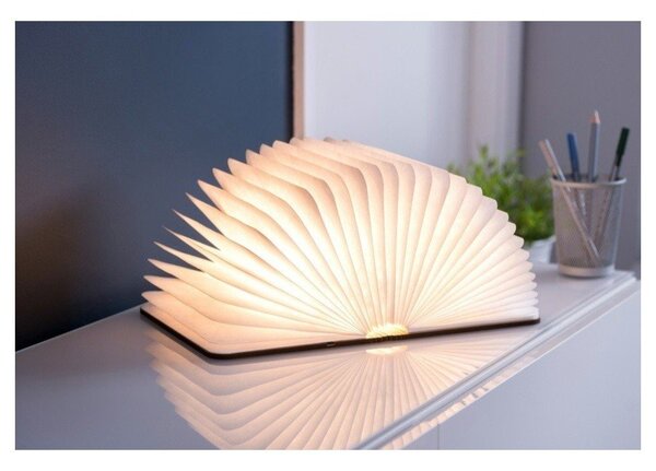 Brązowa dekoracja świetlna na USB Booklight – Gingko