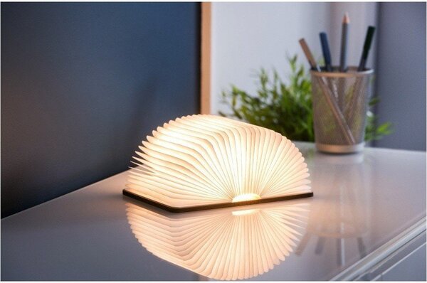 Brązowa dekoracja świetlna na USB Booklight – Gingko