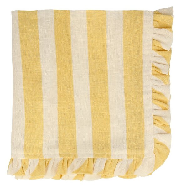 Serwetki zestaw 4 szt. lniane Stripe Ruffle – Meri Meri