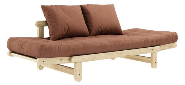 Sofa wielofunkcyjna Karup Design Beat Natural Clear/Clay Brown