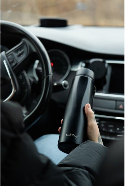 Czarny termos 500 ml Fuori – Vialli Design