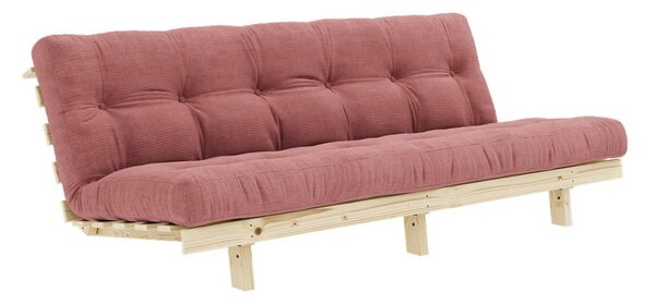 Różowa sztruksowa sofa 200 cm Lean – Karup Design