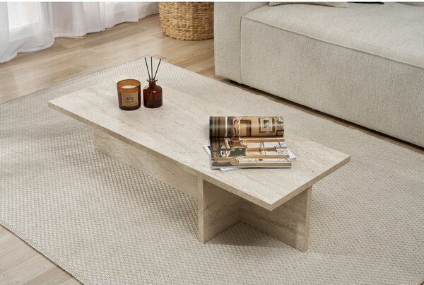 Stolik konferencyjny Harbor Travertine