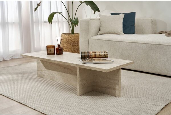 Stolik konferencyjny Harbor Travertine