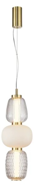 Złoty żyrandol w stylu glamour - 5X K387 B1-T32
