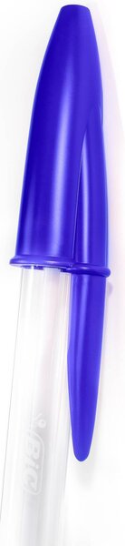 SELETTI Lampa wisząca LED BIC, niebieska, długość 173 cm BIC, niebieski, salon / jadalnia, tworzywo sztuczne, design