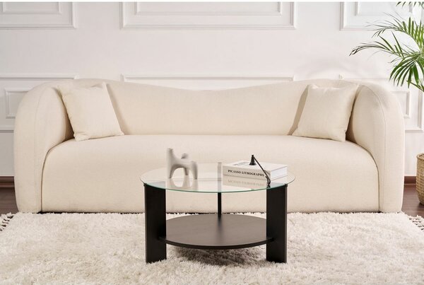 Stolik konferencyjny Clara Wood Black