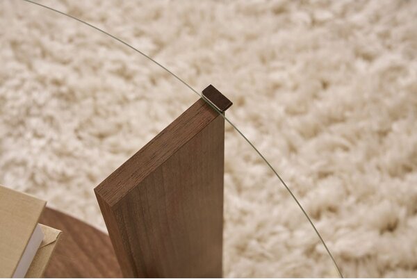 Stolik konferencyjny Clara Walnut