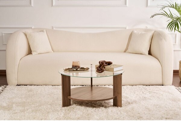 Stolik konferencyjny Clara Walnut