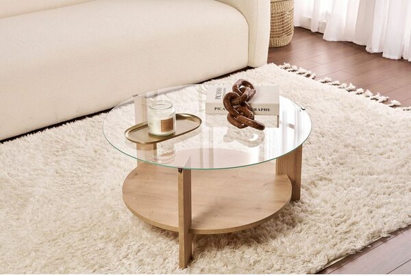 Stolik konferencyjny Clara Sapphire Oak