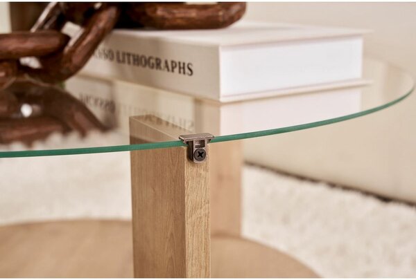 Stolik konferencyjny Clara Sapphire Oak