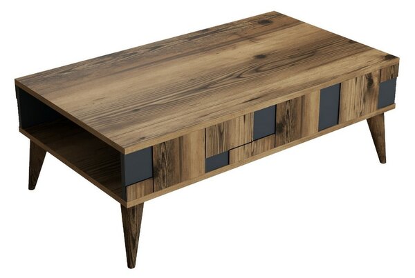 Stolik konferencyjny Madrid Anthracite and Walnut