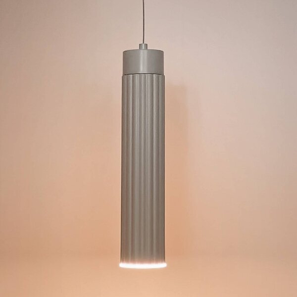 Briloner Lampa wisząca Hang, możliwość ściemniania, biały / opal, salon / jadalnia, tworzywo sztuczne, nowoczesny