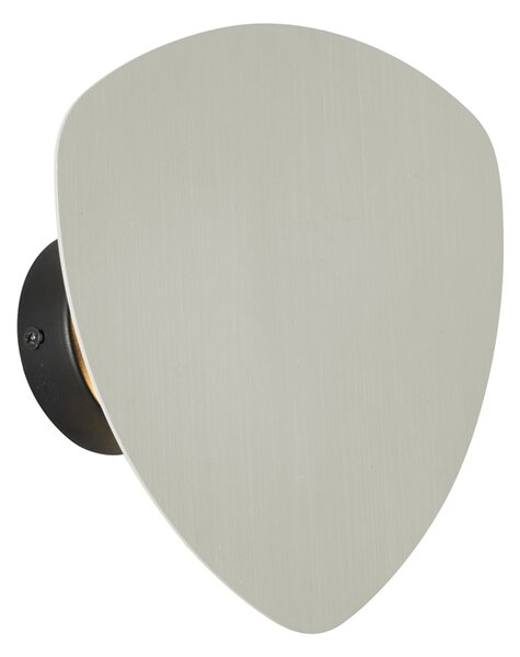 Designerski kinkiet beżowy organiczny 20 cm 2-źródła światła - Pulley