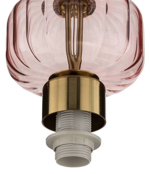 Lampa wisząca Molly Milagro Lighting, możliwość ściemniania, zielony, salon / jadalnia, szkło, nowoczesny