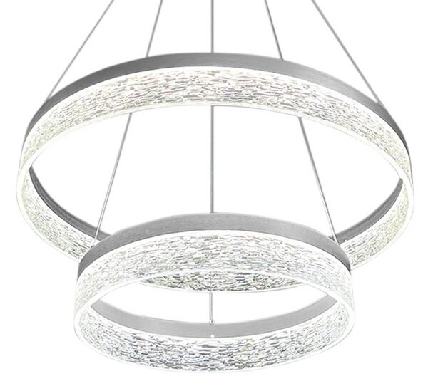 Lampa wisząca Gala Milagro Lighting, chromowy / srebrny, salon / jadalnia, metal, nowoczesny