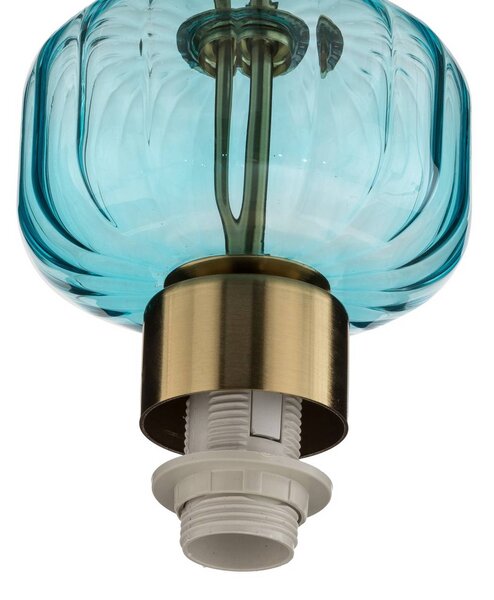 Lampa wisząca Molly Milagro Lighting, możliwość ściemniania, fioletowy / różowy / bladoróżowy, salon / jadalnia, szkło, nowoczesny