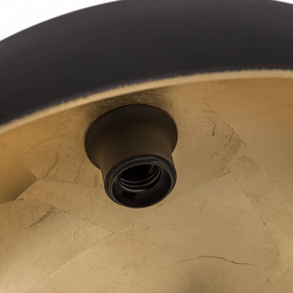 Lampa łukowa - lampa stojąca Jonera Lindby, czarny, salon / jadalnia, metal, młodzieżowy