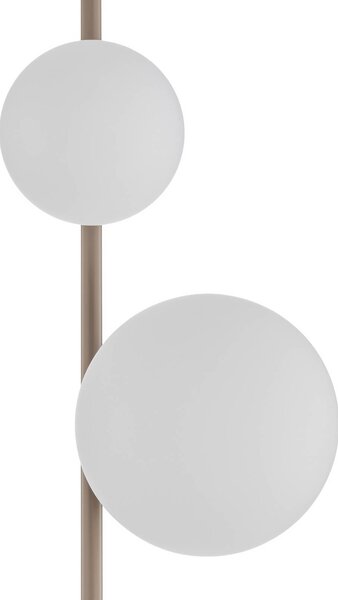Lampa stojąca Etno LP4 EMIBIG LIGHTING, kremowy / amber, salon / jadalnia, szkło, nowoczesny