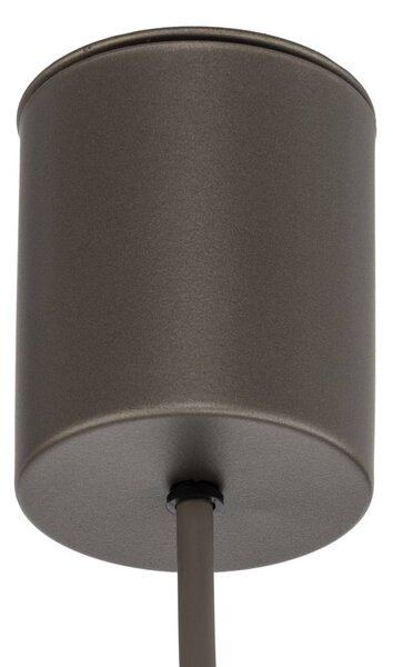 Lampa wisząca Lume XL TK Lighting, możliwość ściemniania, brązowy / rdzawy, salon / jadalnia, metal, nowoczesny