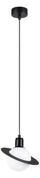Czarna nowoczesna lampa wisząca pojedyncza - A604 N5-G60