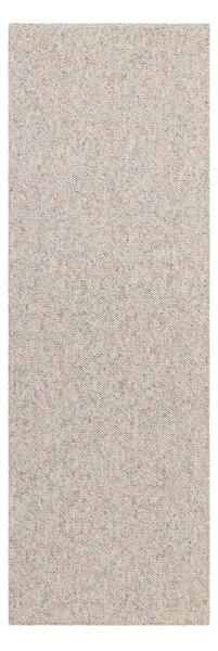 Szarokremowy chodnik odpowiedni do prania 80x240 cm Rocco Dark Cream – Elle Decoration