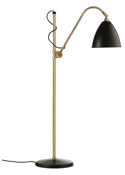 Bestlite BL3 Lampa Podłogowa Ø21 Mosiądz/Czarna - GUBI