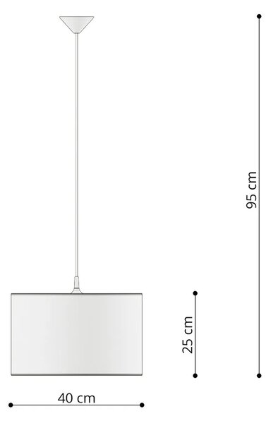 Lampa wisząca dla dzieci z abażurem w koty - A585 P4-T76