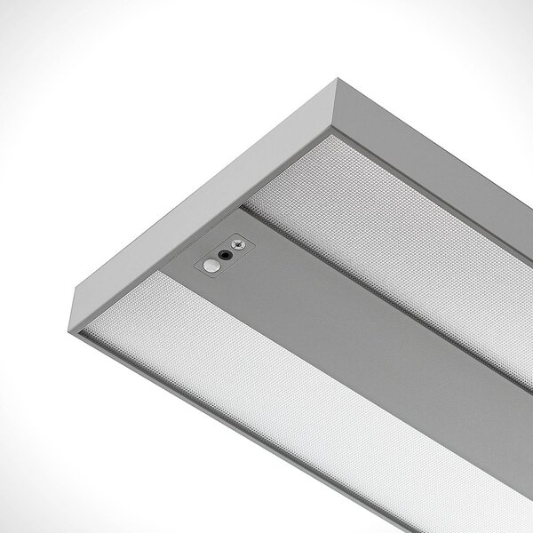 Lampa stojąca Logan Ultra Arcchio, możliwość ściemniania, aluminiowy / szary / cynkowy, biuro, aluminium, nowoczesny