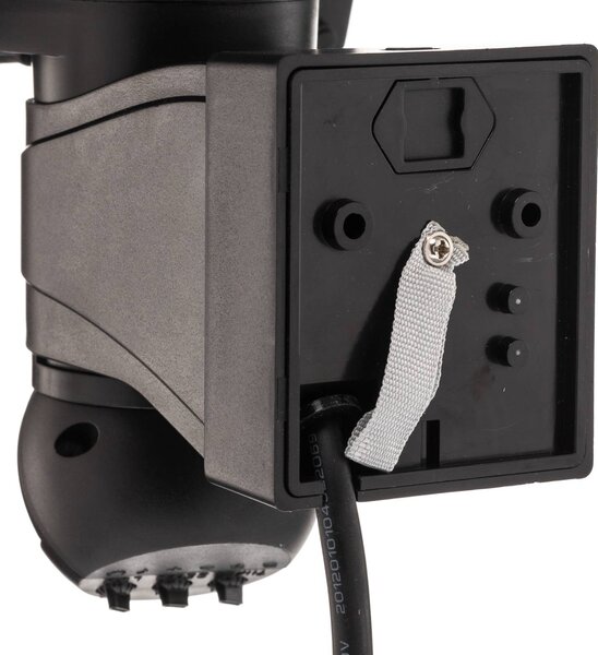 Lampa zewnętrzna z czujnikiem ruchu Avayah PRIOS, czarny, aluminium, nowoczesny