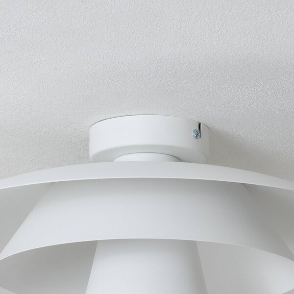 Lampa sufitowa Plato Luminex, możliwość ściemniania, biały / opal, salon / jadalnia, metal, nowoczesny
