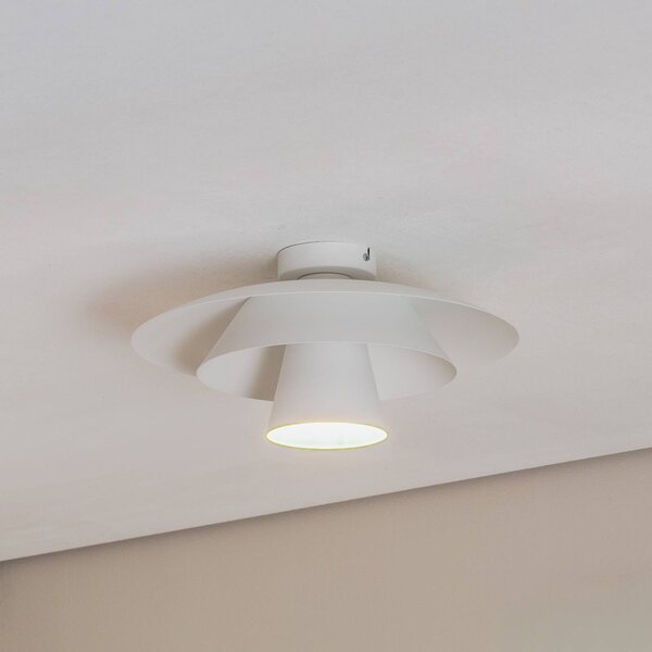 Lampa sufitowa Plato Luminex, możliwość ściemniania, biały / opal, salon / jadalnia, metal, nowoczesny