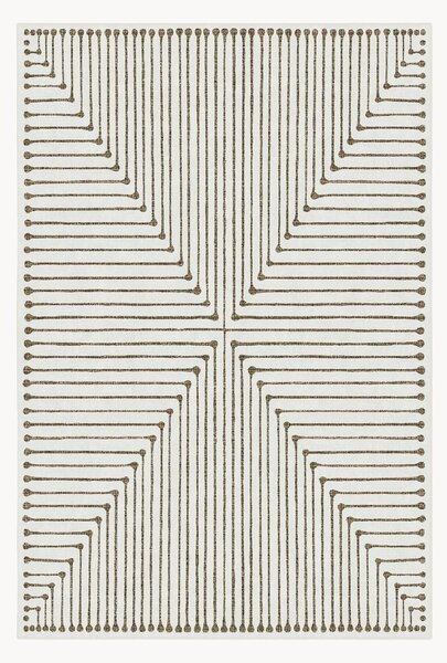 Dywan z krótkim włosiem Inkdrop By Jonathan Adler, z możliwością prania