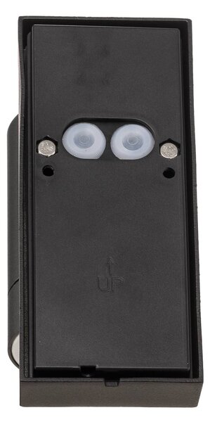 Nordlux Lampa zewnętrzna z czujnikiem ruchu TIN Maxi Sensor, czarny, metal, nowoczesny