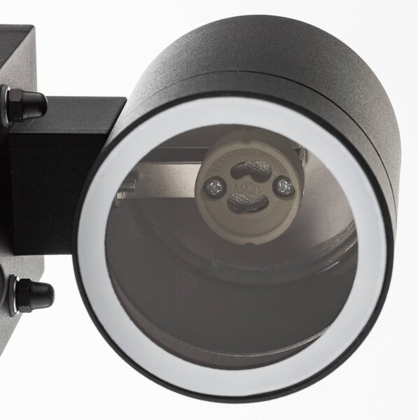 Nordlux Lampa zewnętrzna z czujnikiem ruchu TIN Maxi Sensor, czarny, metal, nowoczesny