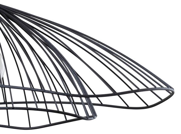 Lampa wisząca Tel Opviq, możliwość ściemniania, czarny, salon / jadalnia, metal