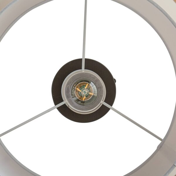 Lampa sufitowa Soula Lindby, możliwość ściemniania, kremowy / amber, salon / jadalnia, tworzywo sztuczne, dworkowy / rustykalny