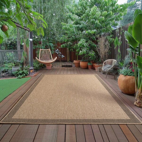 Brązowy dywan odpowiedni na zewnątrz 120x170 cm Timber 1402 – Ayyildiz Carpets