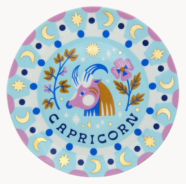 Talerz deserowy z porcelany Capricorn