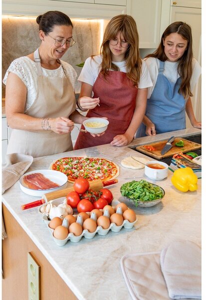Bawełniany fartuch Somerset – Tiseco Home Studio