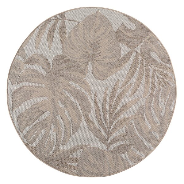 Beżowy okrągły dywan odpowiedni na zewnątrz ø 120 cm Desert 1302 – Ayyildiz Carpets