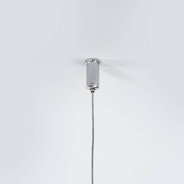 Arcchio lampa wisząca biurowa LED Samu, góra/dół, ściemniana, aluminium Samu Arcchio, możliwość ściemniania, biały / opal, biuro, tworzywo sztuczne, nowoczesny