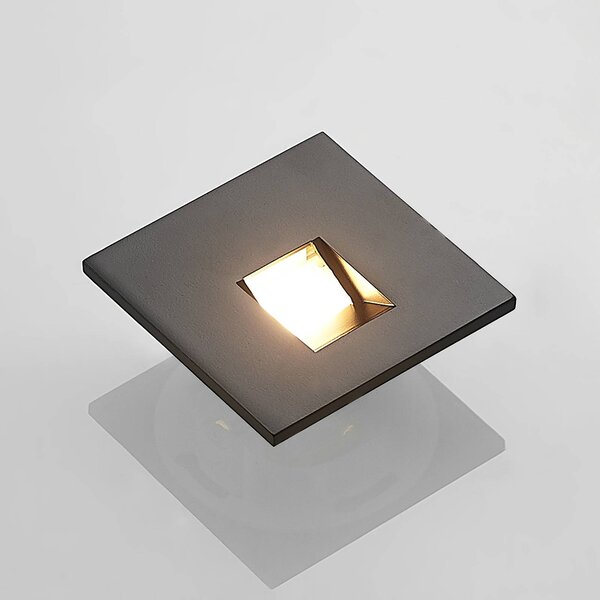 Oprawa wpuszczana LED Arcchio Vexi, 7,5 cm x cm, czarna, CCT Vexi Arcchio, możliwość ściemniania, czarny, salon / jadalnia, aluminium, nowoczesny