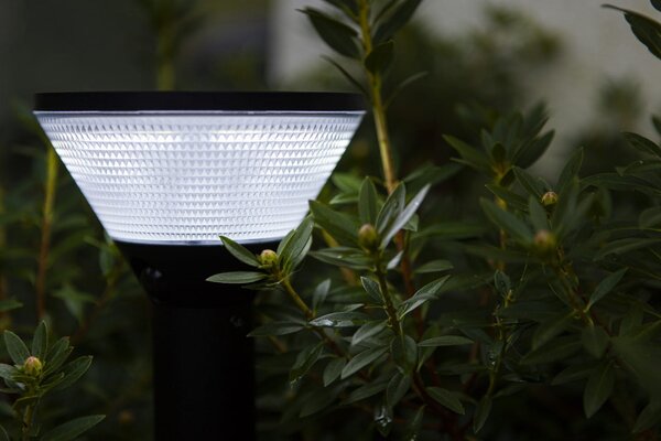 KARLO 6935802012 słupek ogrodowy solarny LED 6,8W RGB CCT IP44 sterowanie aplikacją