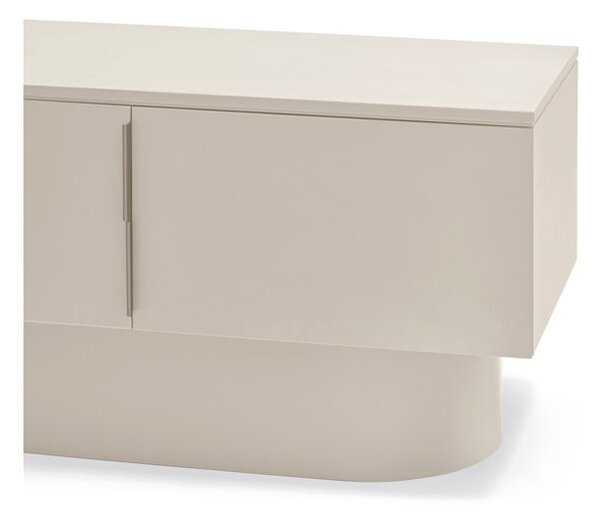 Beżowa szafka pod TV 200x50 cm Totem – Teulat