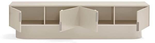 Beżowa szafka pod TV 200x50 cm Totem – Teulat