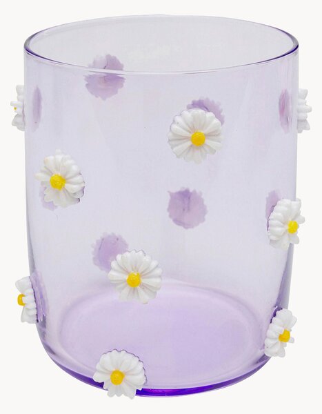 Komplet szklanek Party Flowers, 4 elem