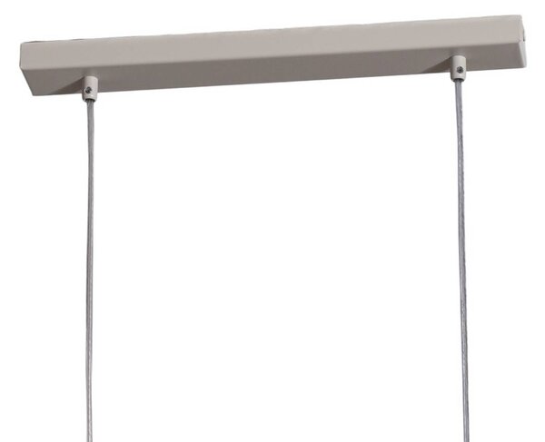 Lampa wisząca Rif 2 SIGMA, możliwość ściemniania, kremowy / amber, salon / jadalnia, metal, nowoczesny