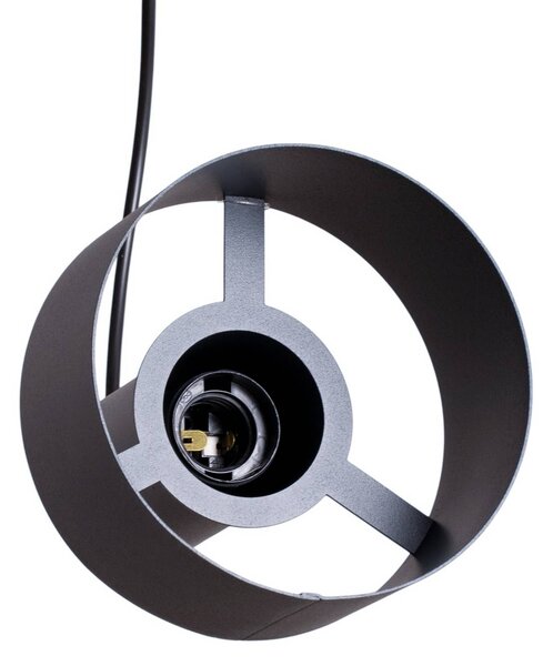 Lampa wisząca Rif 3 SIGMA, możliwość ściemniania, czarny, salon / jadalnia, metal, nowoczesny