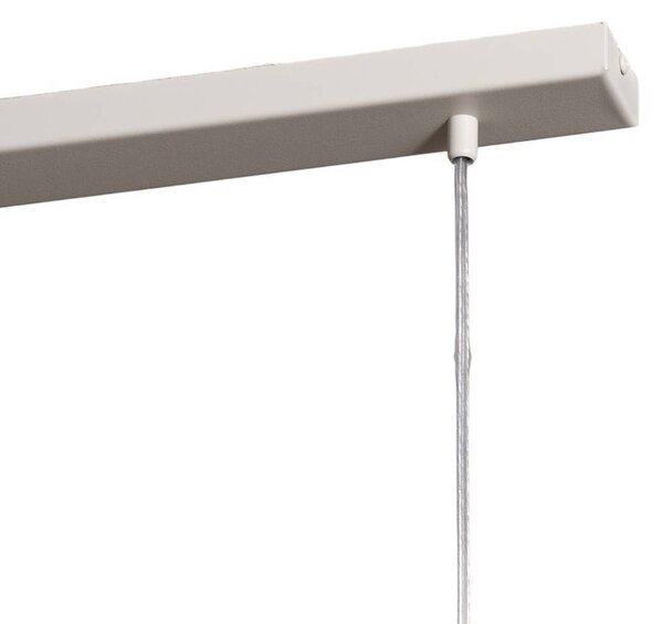 Lampa wisząca Rif 3 SIGMA, możliwość ściemniania, kremowy / amber, salon / jadalnia, metal, nowoczesny